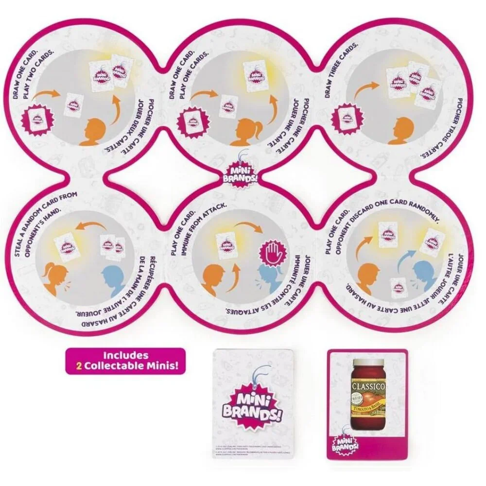 Surprise Mini Brands Supermarket Race Board Game